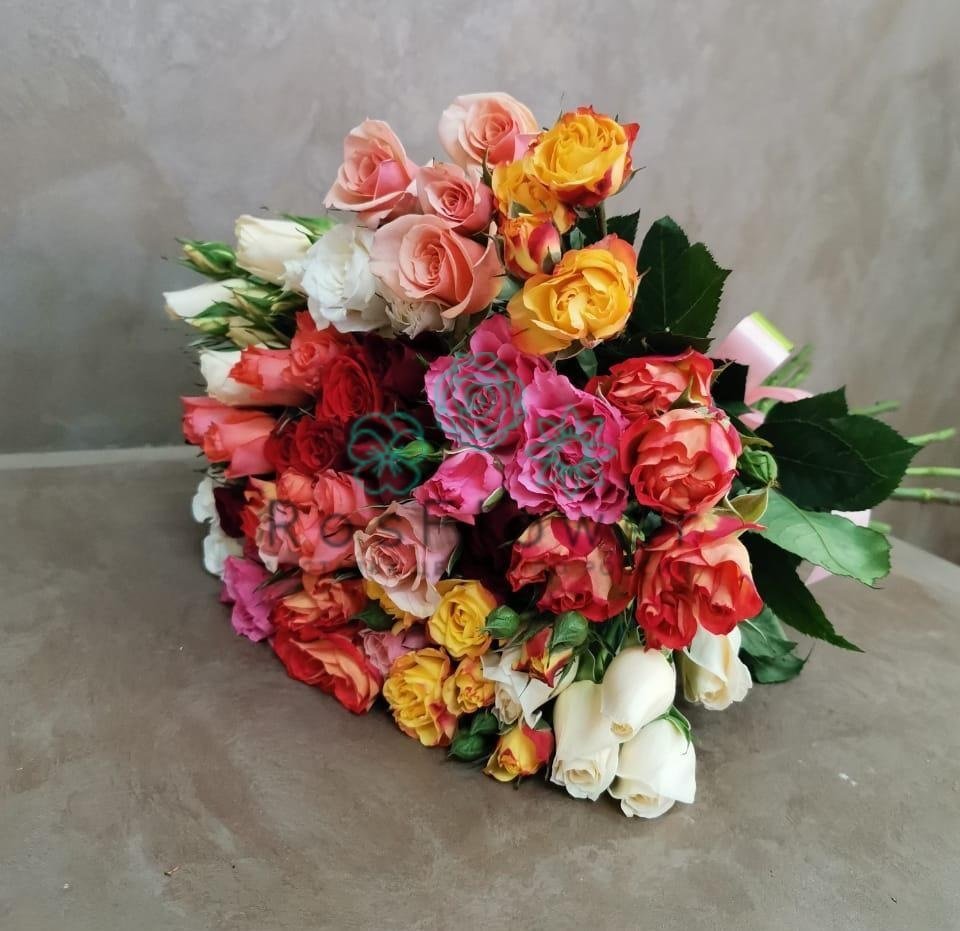 Букет цветов из: Розы в Полбино