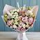 Букет цветов из: Альстромерии и Розы в Полбино