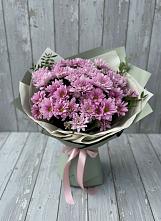 Букет цветов из:  Хризантемы #REPLACE_PRED# Полбино