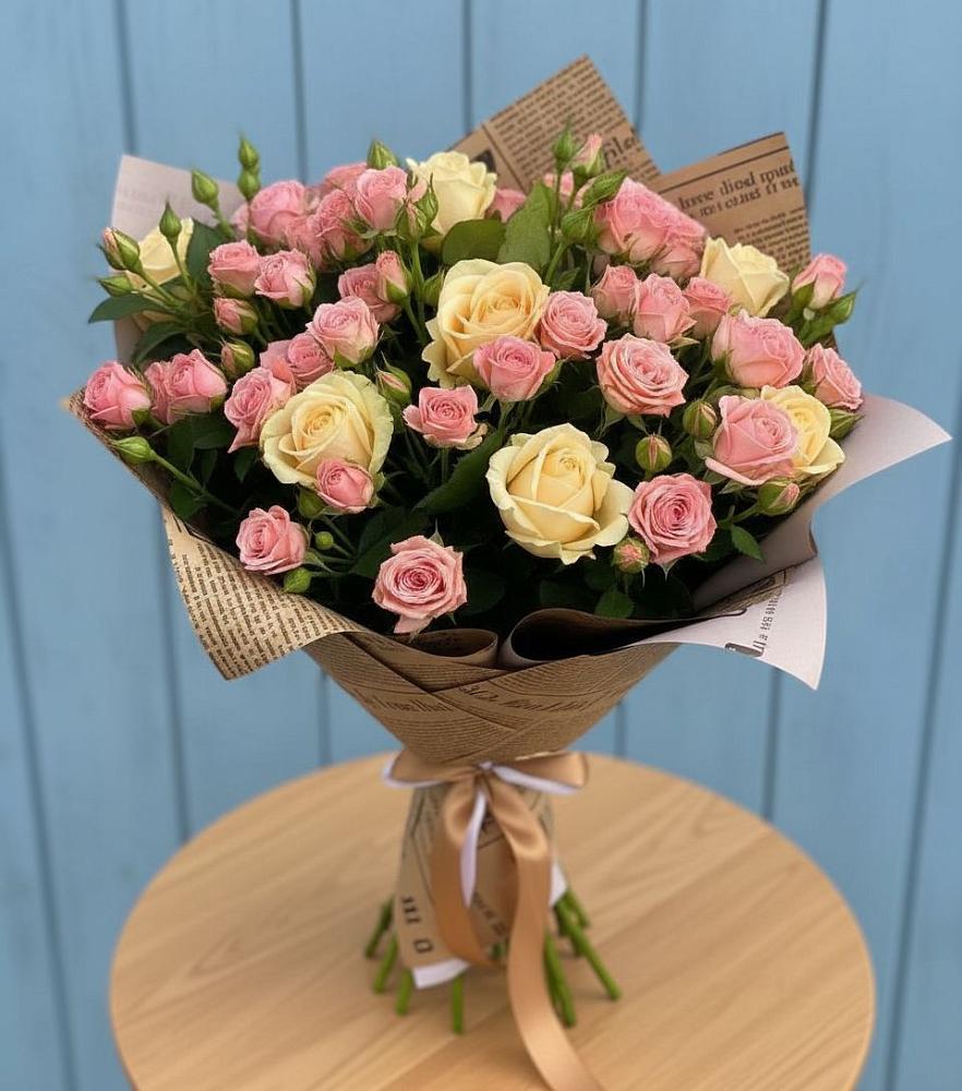 Букет цветов из: Розы в Полбино