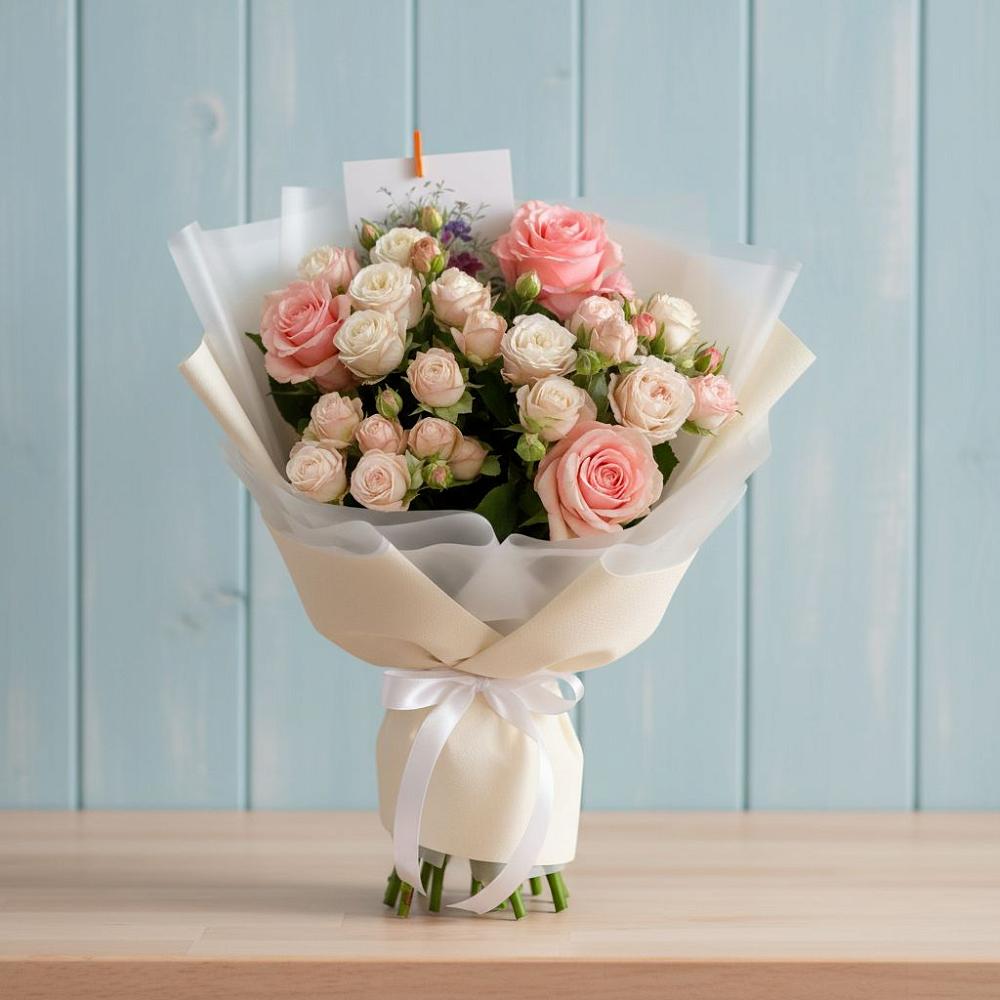 Букет цветов из: Розы в Полбино