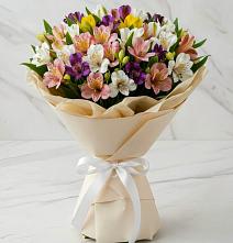 Букет цветов из:  Альстромерии #REPLACE_PRED# Полбино