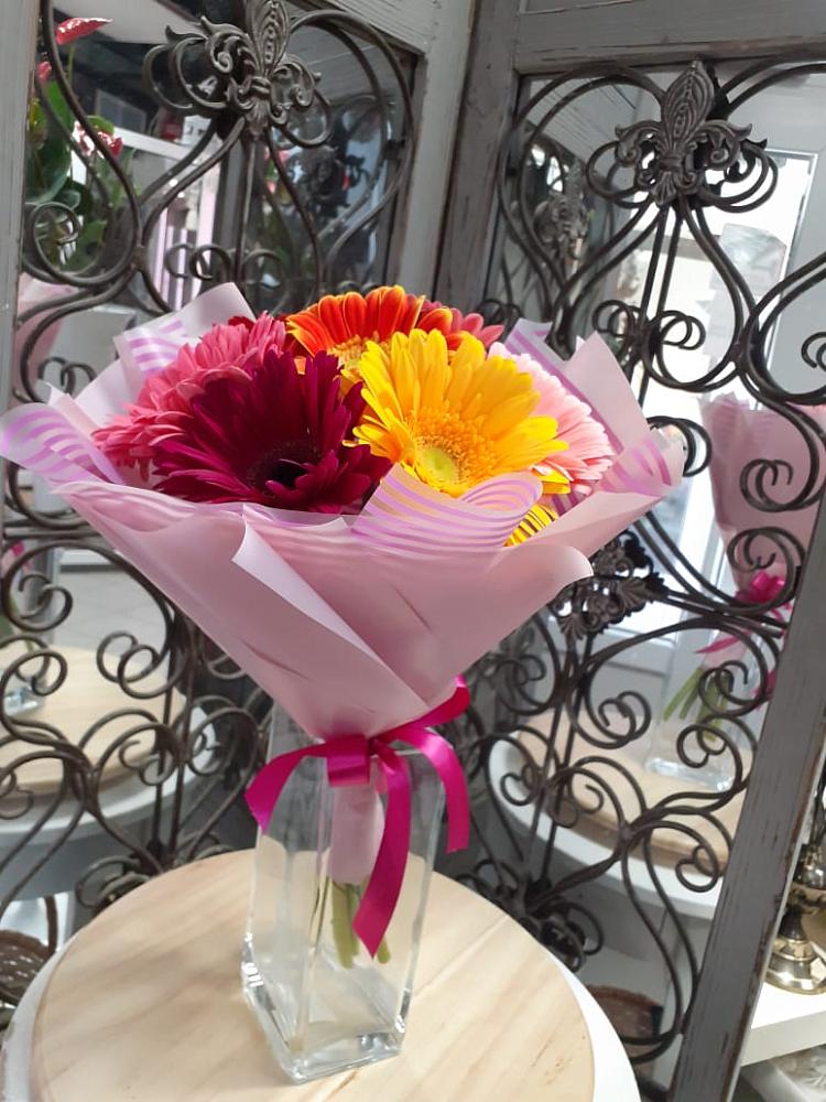 Букет цветов из: Герберы в Полбино