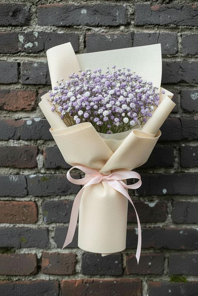 Букет цветов из: Гипсофила в Полбино