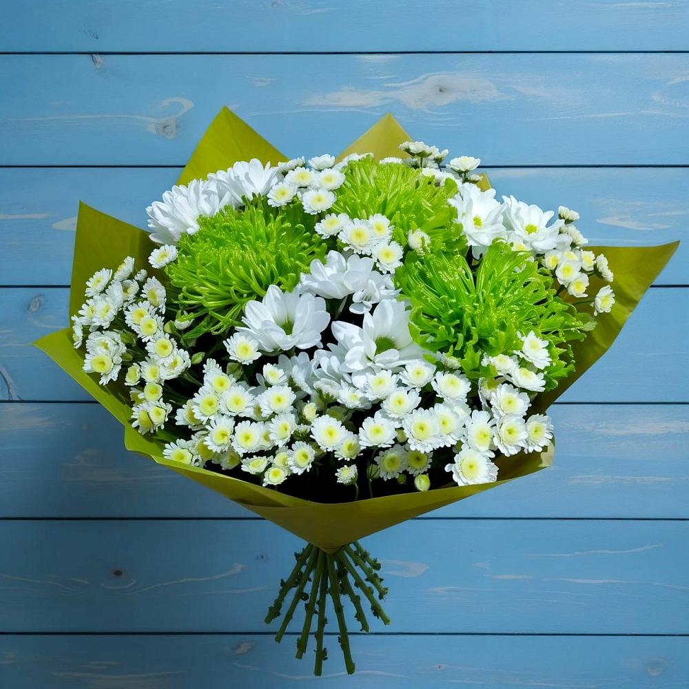Букет цветов из: Хризантемы в Полбино