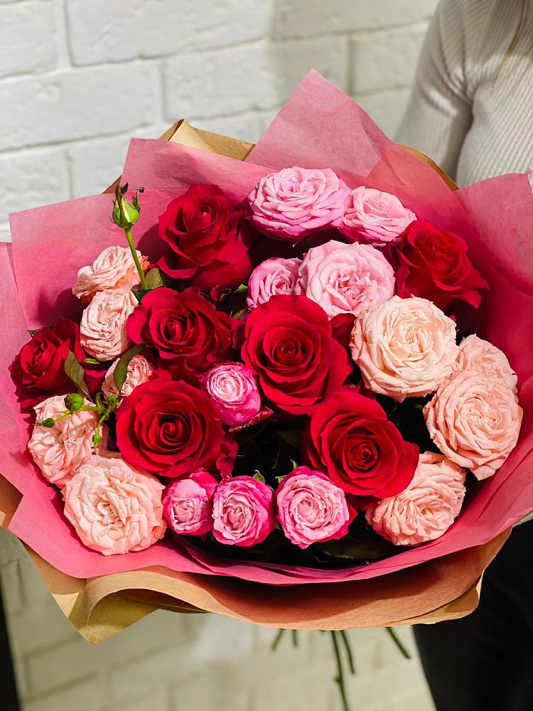 Букет цветов из: Розы в Полбино