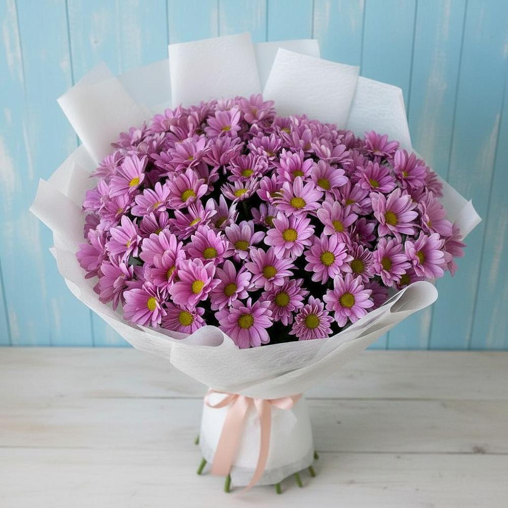 Букет цветов из: Хризантемы в Полбино