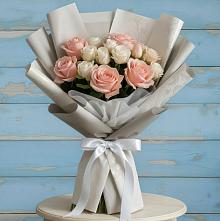 Букет цветов из:  Розы в Полбино