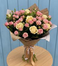 Букет цветов из:  Розы в Полбино