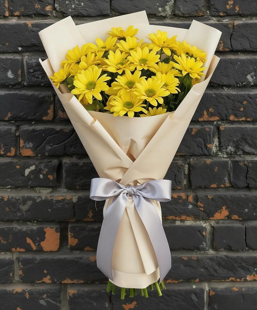 Букет цветов из: Хризантемы в Полбино
