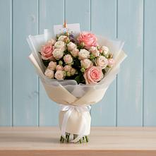 Букет цветов из:  Розы в Полбино