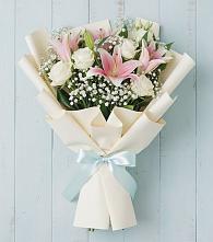 Букет цветов из:  Лилии в Полбино