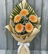 Букет цветов из:  Герберы в Полбино